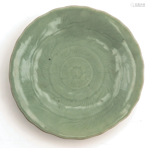 A Celadon Dish