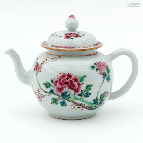 A Famille Rose Teapot