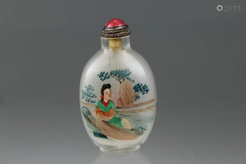 Chinese Interior Painted Snuff Bottle