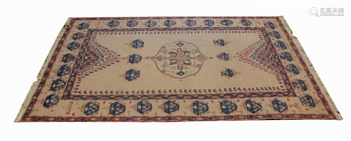 Semi-Antique Turkish Rug