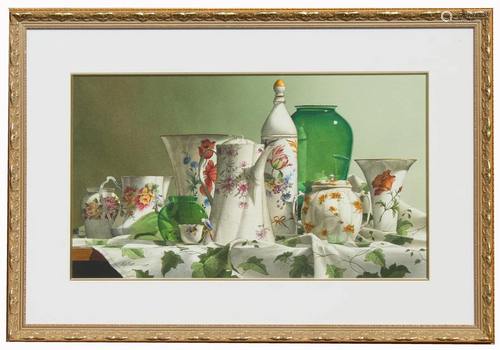 Michael J Weber (Born 1941) Exhibited Still Life