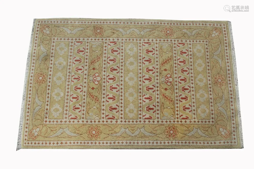 Semi-Antique Turkish Scatter Rug