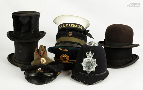 Ten Vintage Hats