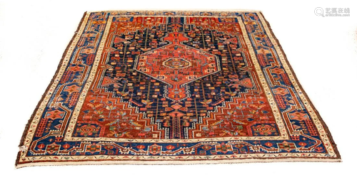 Vintage Hamadan Oriental Rug