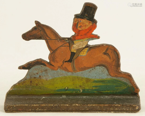 Rare National Foundry Folk Art Horse Doorstop