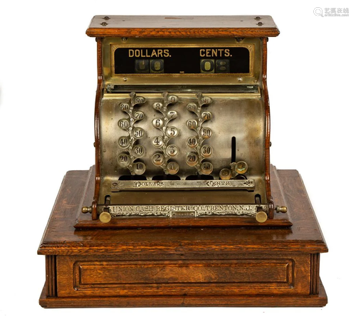 Vintage Union Cash Register Company, Trenton, NJ