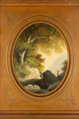 Pair of Hudson River School Paintings