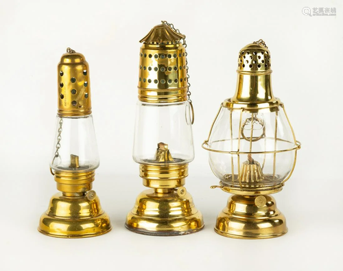 Three Brass Lanterns