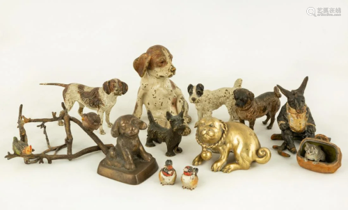 Various Bronze Animals