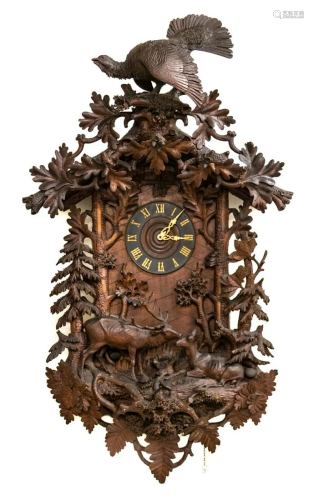 Black Forest Double Cuckoo Clock