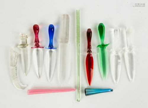 Various Letter Openers/Cigarette Holders