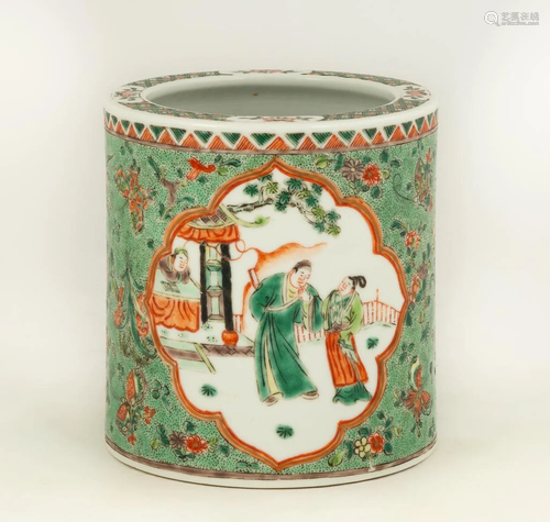 Chinese Porcelain Brush Pot