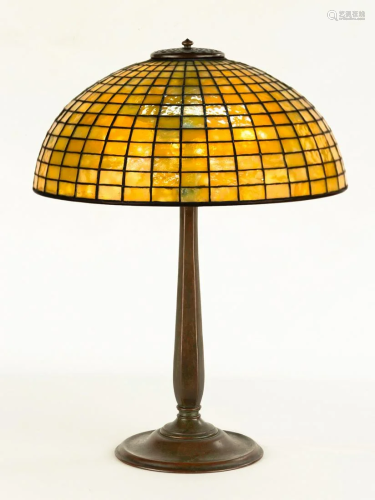 Tiffany Studios, New York, Leaded Table Lamp