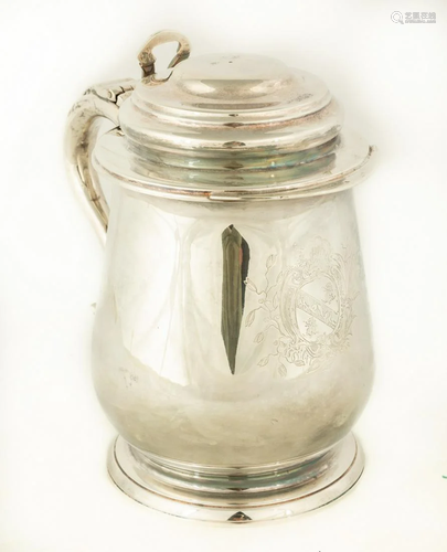 Benjamin Franklin Reproduction Silver Tankard