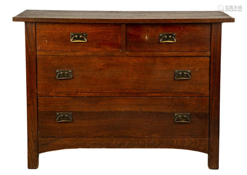 Attributed to Gustav Stickley Dresser