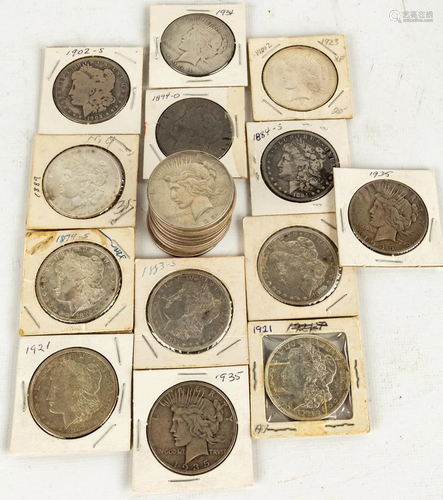 25 Silver Dollars