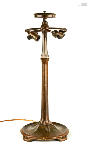 Tiffany Style Bronze Lamp Base