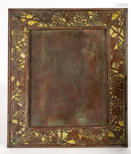Large Tiffany Studios, New York, Picture Frame