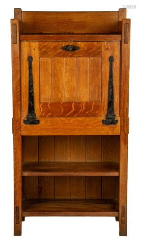 Early Gustav Stickley Fall Front Desk