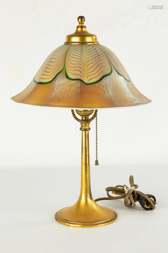 Art Glass Table Lamp