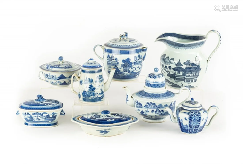 Collection of Chinese Export Canton Porcelain