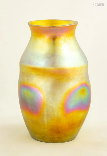 Tiffany Studios, New York Favrile Glass Vase