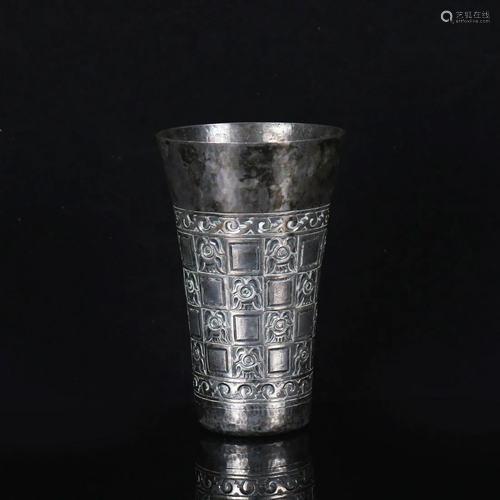 Portugal silver vase/cup.