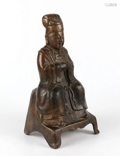 A Chinese Bronze Buddha