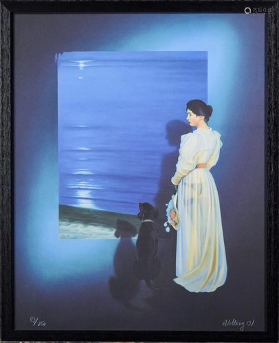 Ole Ahlberg, 'Kort fra KrÃ¸yer', framed giclee print,