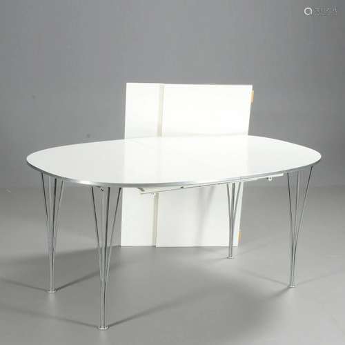 Piet Hein & Bruno Mathsson. Superellipse dining table.