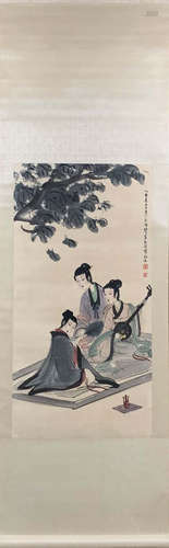 chinese painting by fu baoshi