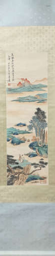 chinese painting by zhang daqian