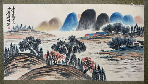 chinese painting by qi baishi