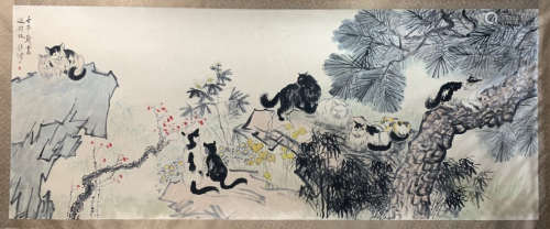 chinese painting by xu beihong in modern times