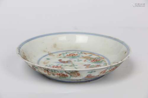 chinese ming chenghua underglazed red porcelain bowl