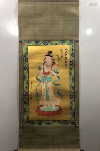 chinese painting by zhang daqian in modern times