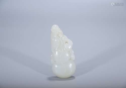 chinese hetian jade statue,qing dynasty