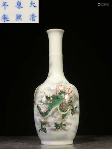 backflow:chinese famille rose porcelain bottle vase