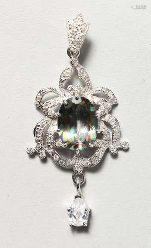 A DECORATIVE PENDANT.