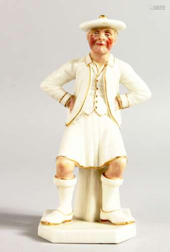 A ROYAL WORCESTER FIGURE OF THE SCOTSMAN from the Countries of the World.