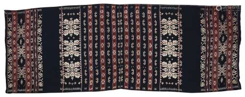 A COTTON WARP IKAT, SAVU OR ROTI ISLAND, INDONESIA, FIRST HALF 20TH CENTURY