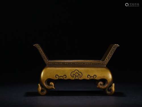 A Chinese Bronze Censer With Mark