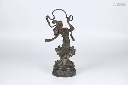 A Chinese Bronze Figure Ornament