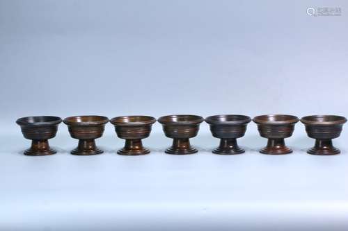 Set Of Chinese Bronze Bowls