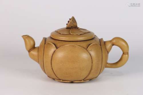 A Chinese Zisha Teapot With Mark