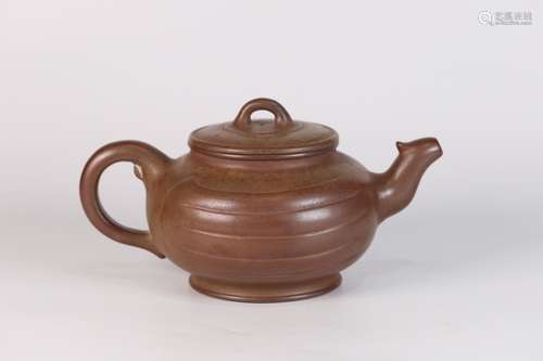 A Chinese Zisha Teapot With Mark