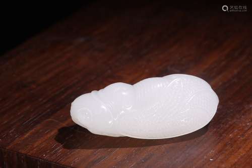 A Chinese Hetian Jade Hand Piece