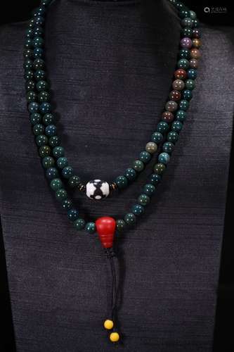 A Tibetan Agate Rosary