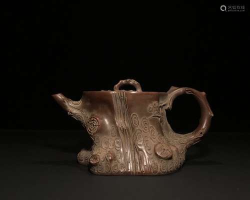 A Chinese Zisha Teapot With Mark