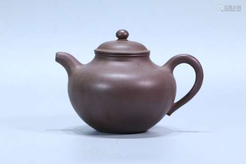 A Chinese Zisha Teapot